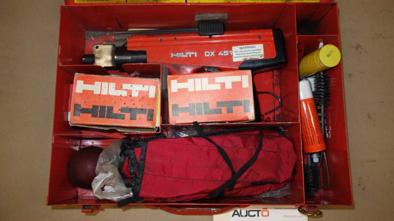 HILTI DX 451 PISTON DRIVE TOOL KIT - PNEUMATIC POWER TOOL