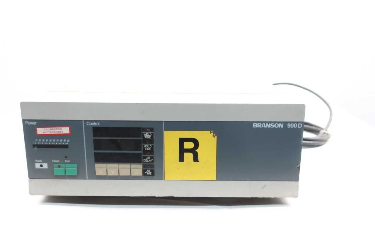 BRANSON ULTRASONICS 910D WELDING POWER SUPPLY 117VAC 1PH - WELDING EQUIPMENT BRANSON ULTRASONICS 910D WELDING POWER SUPPLY 117VAC 1PH - WELDING EQUIPMENT