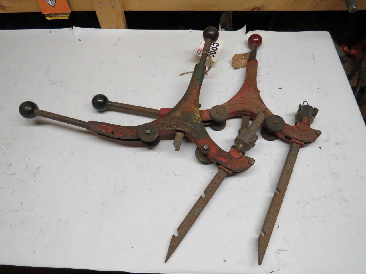 LOT 2 REED PIPE CUTTERS - ELECTRIC POWER TOOLS