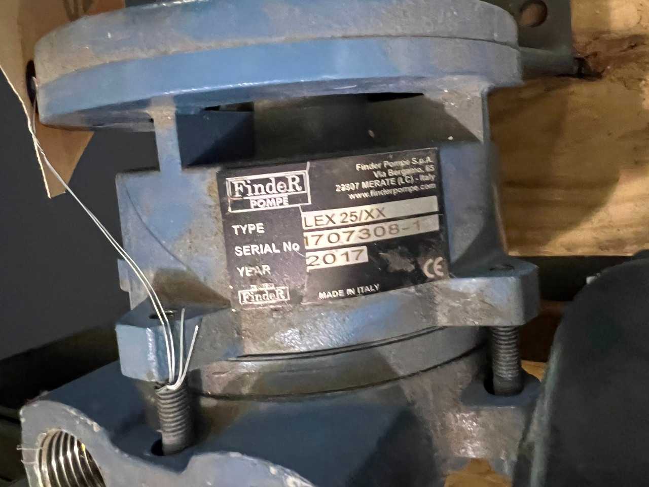 FINDER LEX 25/XX LIQUID RING VACUUM PUMP - VACUUM PUMP