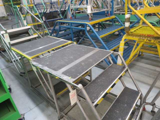 Aluminum Step on Wheels - MISCELLANEOUS
