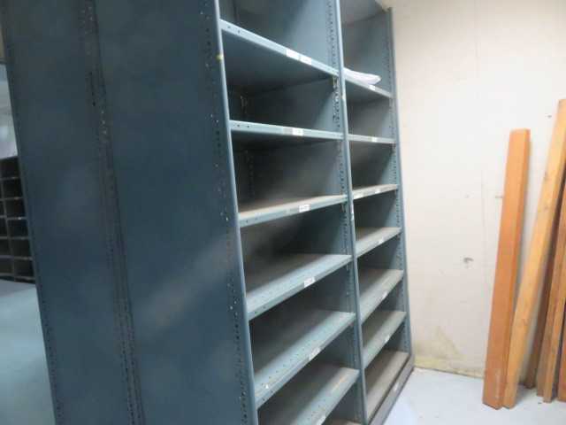 Metal Shelving (35) units approx this lot - SHELVING