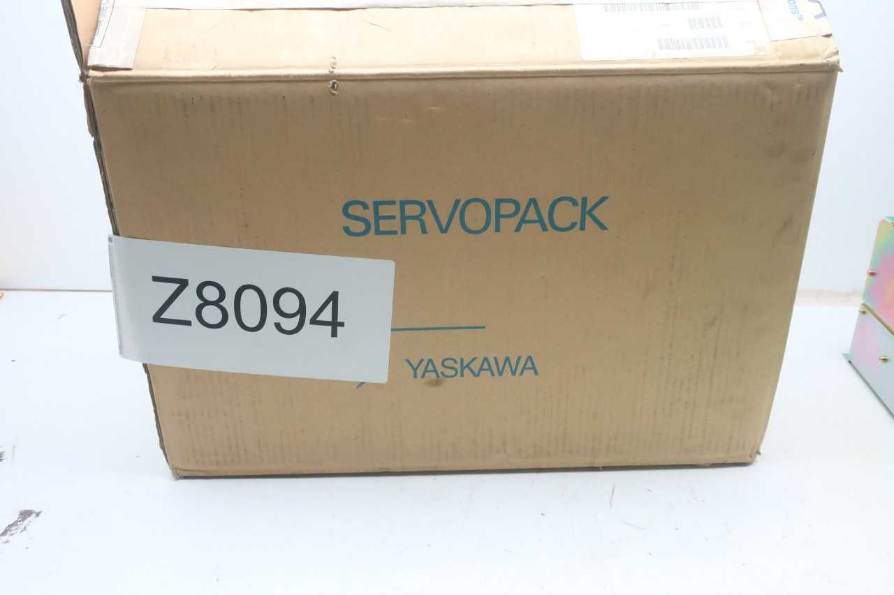 SERVO PACK 5A AMP 50HZ 60HZ 200-220-AC 3.8A AMP 3PH 1/2KW SERVO DRIVE SERVO- YASKAWA - SERVO
