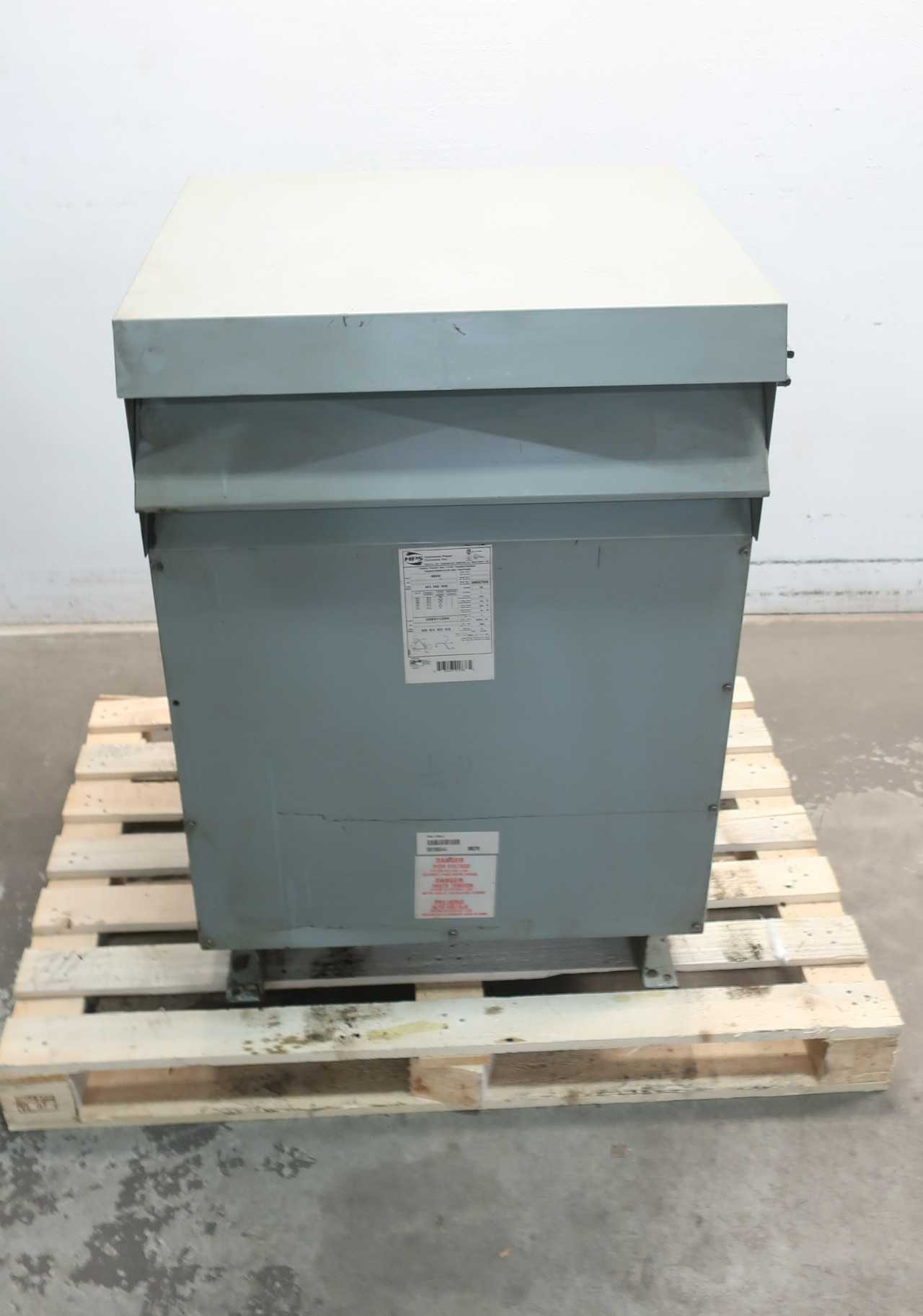 HPS NMK075KB VOLTAGE TRANSFORMER 208Y/120V 3PH 75KVA 480V-AC - CONTROL TRANSFORMERS