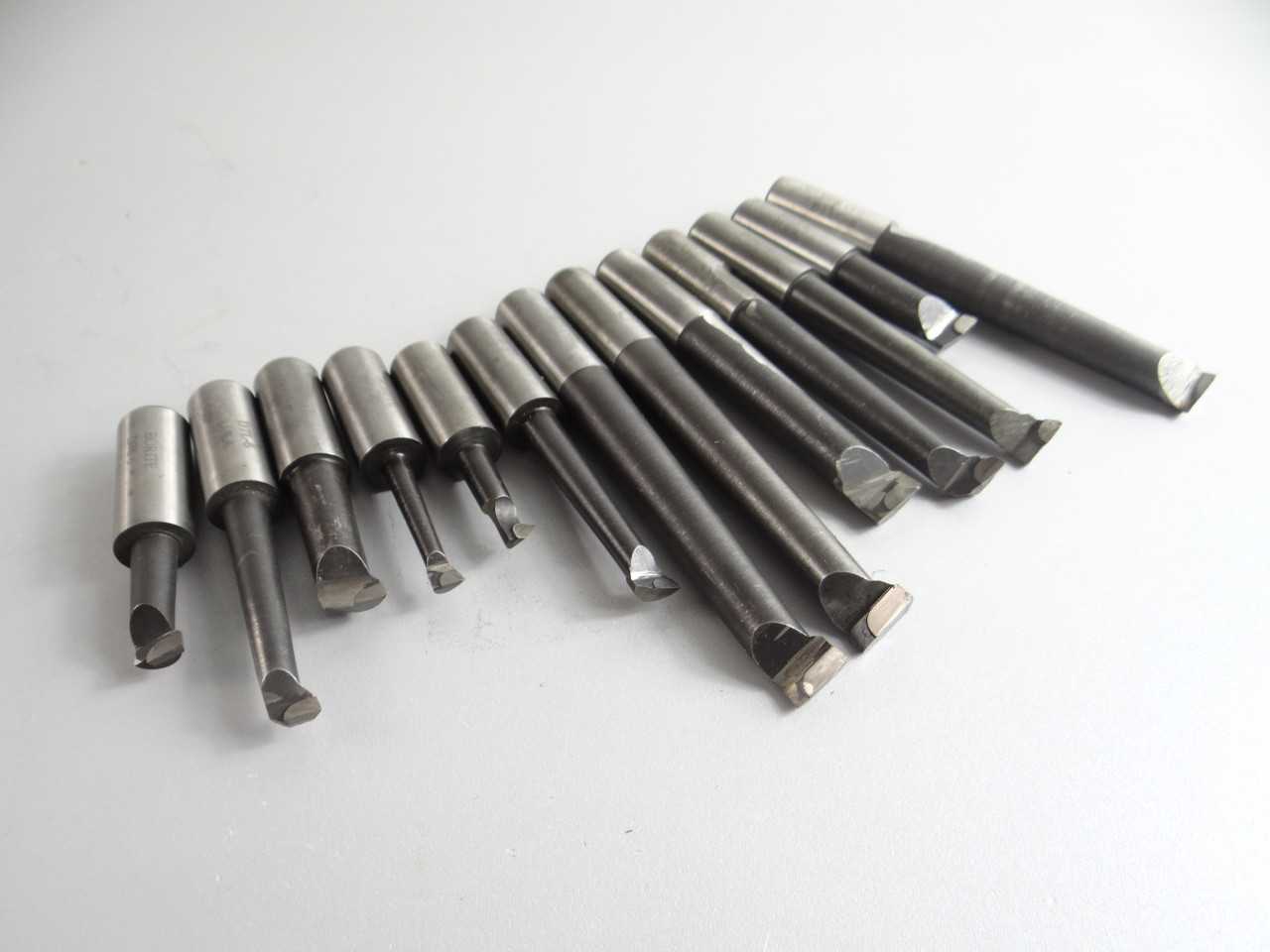 Lot of 13 Borite Carbide Faced Boring Bars - MISCELLANEOUS