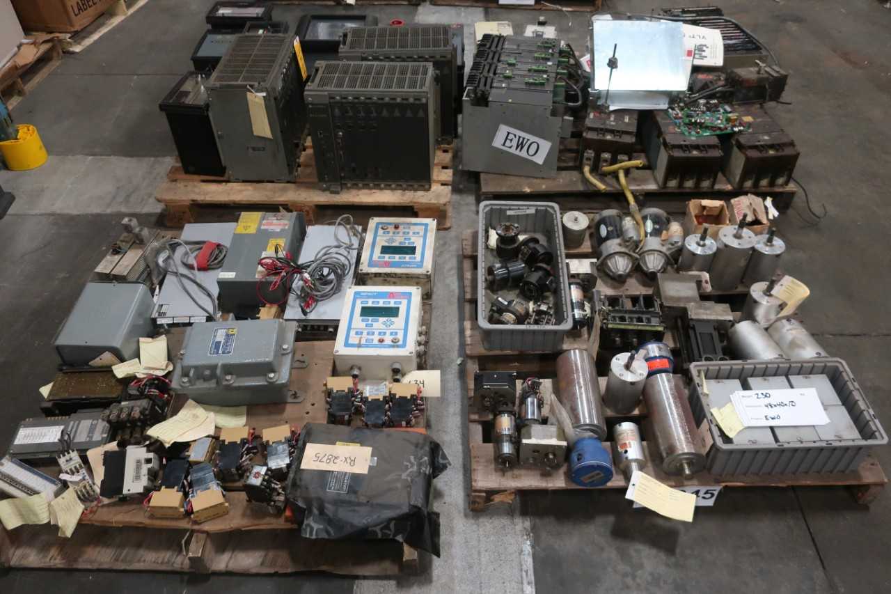 4 PALLETS OF ASSORTED ELECTRICAL EQUIPMENT - MISCELLANEOUS