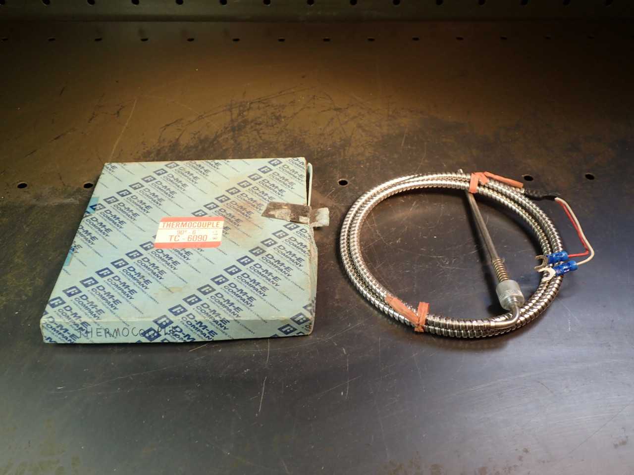 DME TC-6090 Thermocouple 90 Degree Angle Type 6 L NEW! - ELECTRICAL COMPONENTS