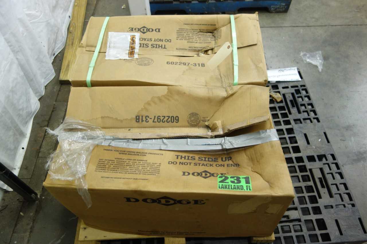LOT OF 2 DODGE 5-7/16 SLV RTL LINER ASSEMBLIES - BEARINGS