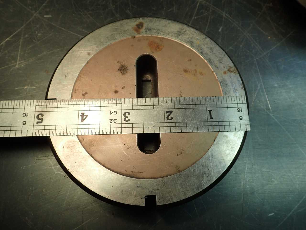 Wilson .250" x 2.000" +.006" Rectangular Turret Press Punch and Die Set, 5" Base - MACHINING ACCESSORIES & TOOLING