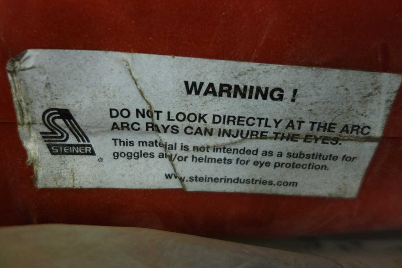 2 ROLLS OF STEINER WELDING CURTAIN - WELDING EQUIPMENT