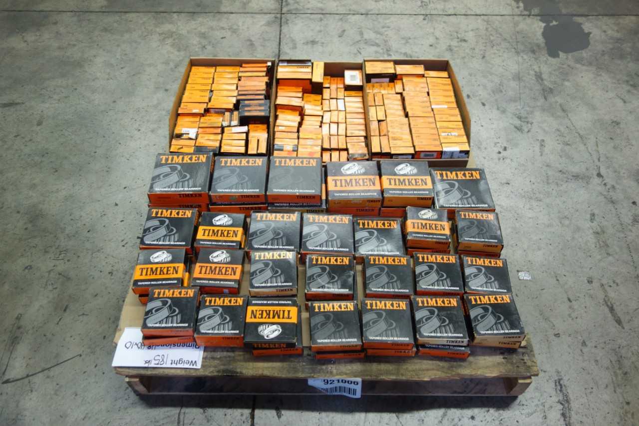 PALLET OF TIMKEN ROLLER BEARINGS - BEARINGS