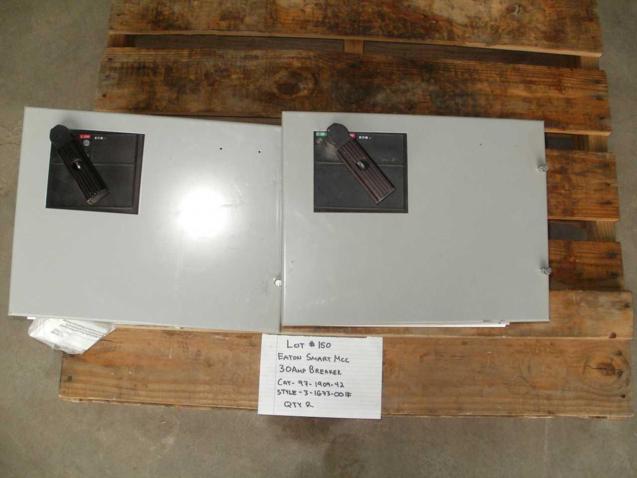 EATON SMART MCC 30 AMPS BREAKER ( QTY 2 ) - MOTOR CONTROL CENTERS