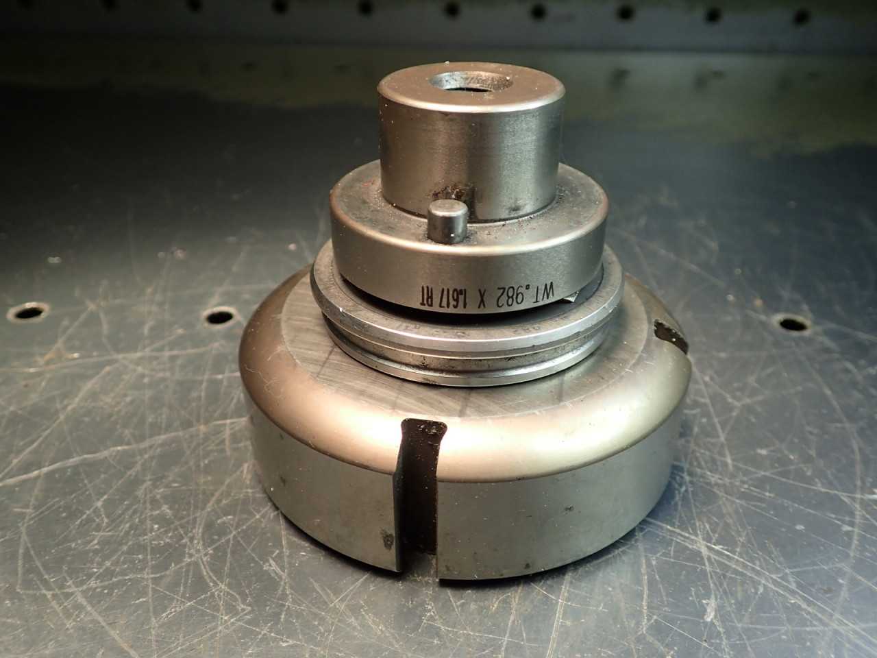 Wilson .982" x 1.617" +.018" Turret Press Punch Die & Stripper Set, 3-1/2" Base - MACHINING ACCESSORIES & TOOLING