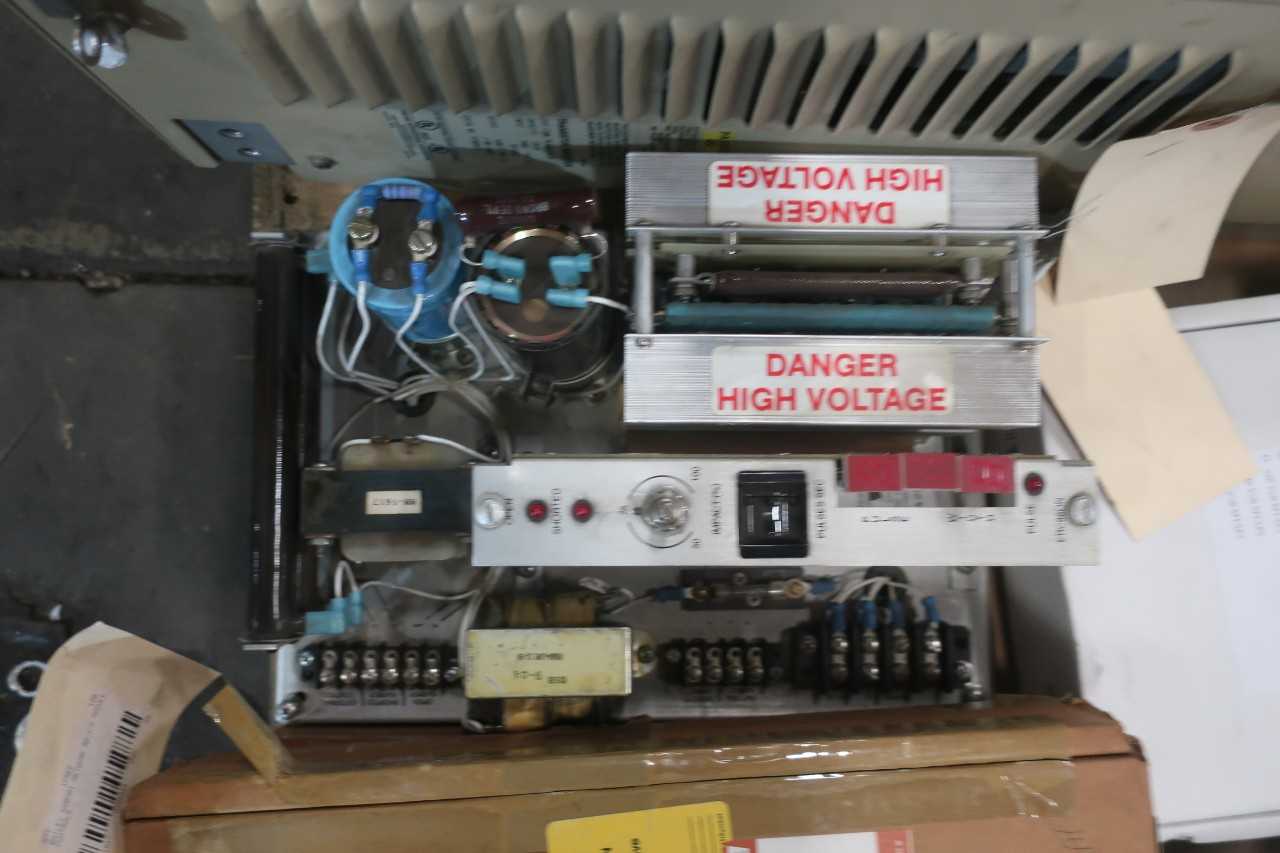 3 PALLETS OF ASSORTED ELECTRICAL CONTROLS, DOCK-LOCK, AMP CONTROLS, H.E.S.I., AUTOBALANCE PULSEFLOW, TRANSISTOR CONTROLS- YASKAWA, WADDINGTON, CENERAL ELECTRIC, NUS, RAYMOND, RITE LITE, HARDY INSTRUMENTS, FORNEY CORP, RELIANCE ELECTRIC, RICHMOND, GEMCO, T - ELECTRICAL COMPONENTS