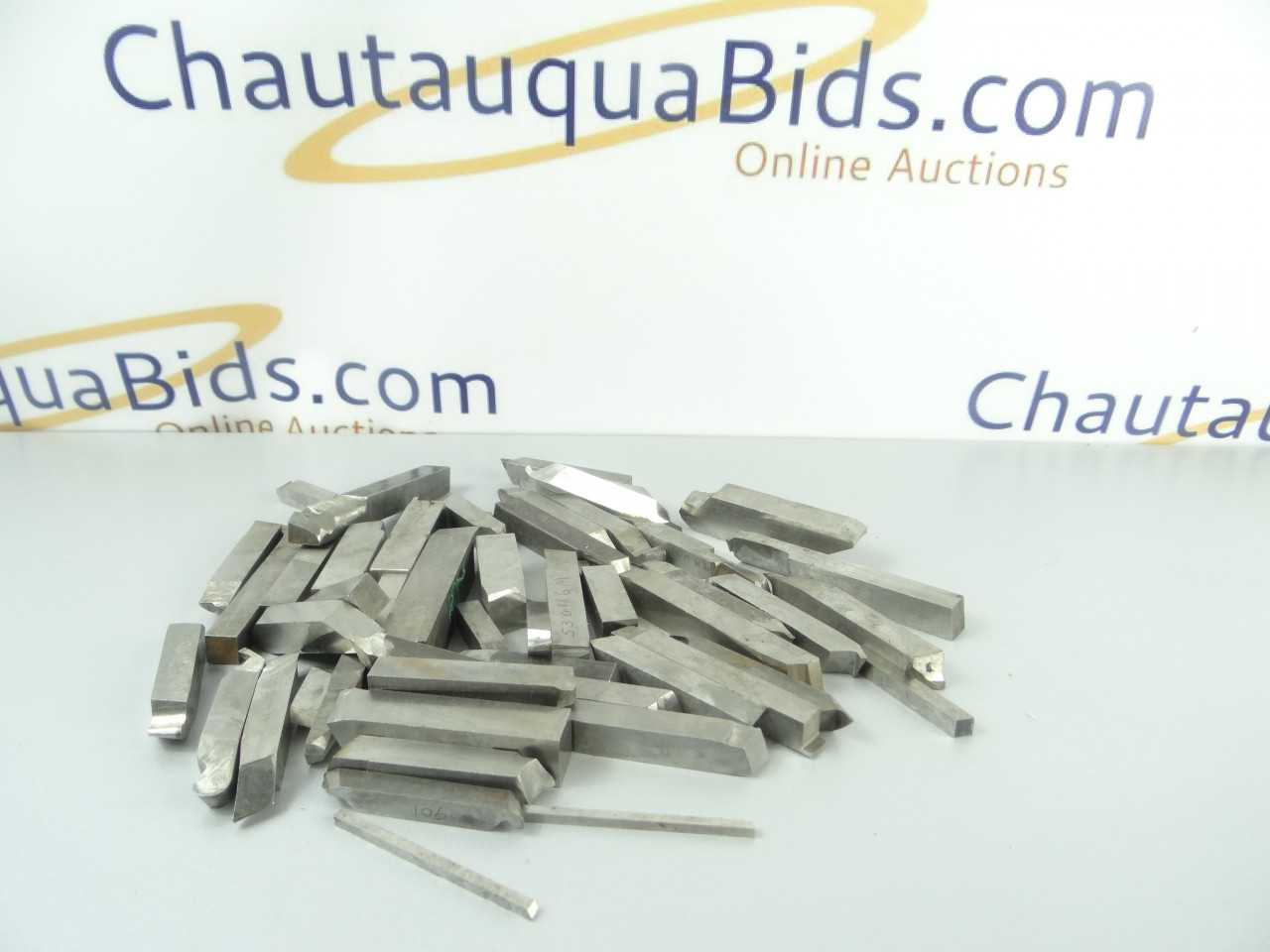 Large Lot of Assorted HSS Tool Bits - MACHINING ACCESSORIES & TOOLING