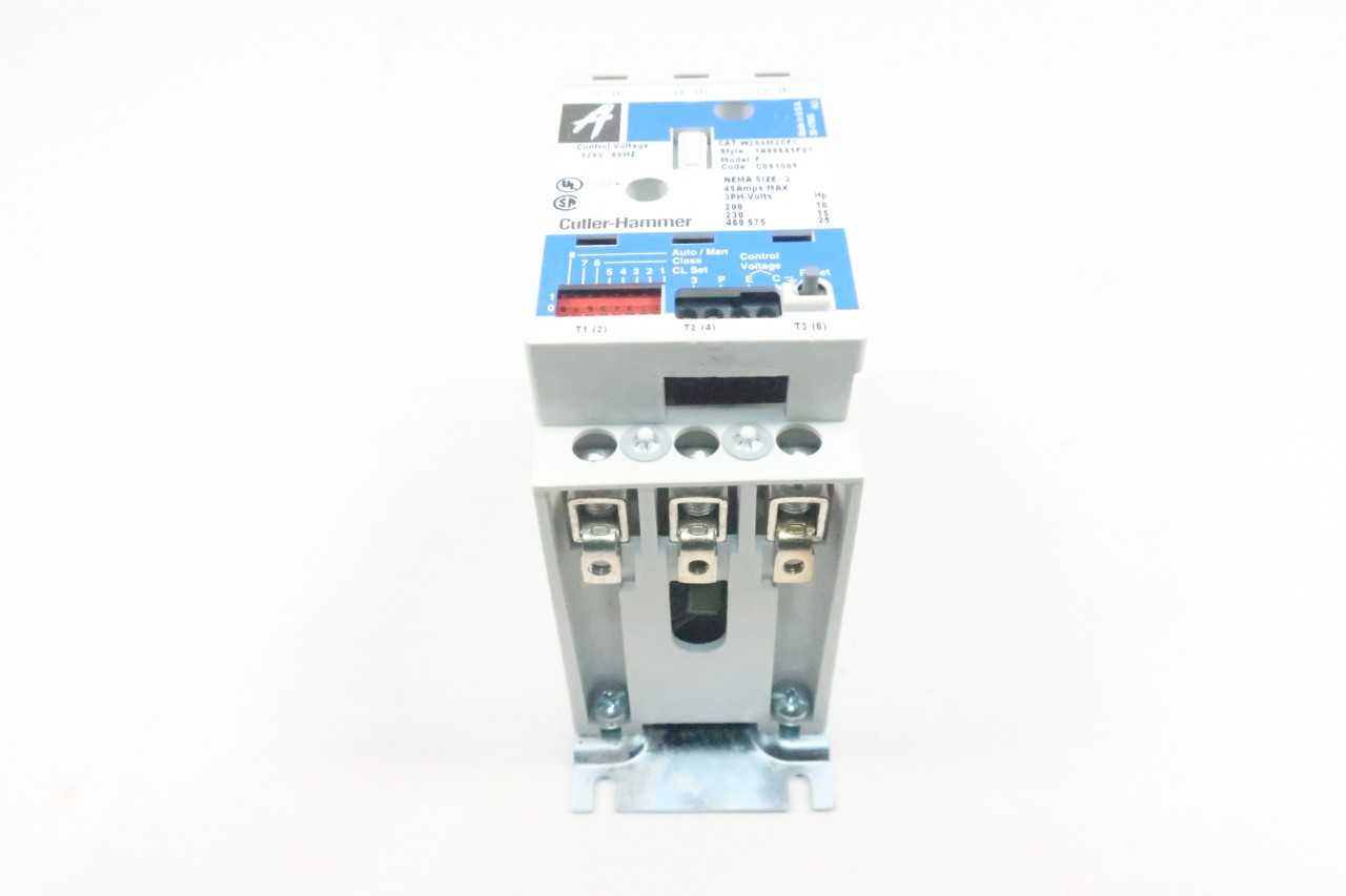 CUTLER HAMMER W200M2CFC 25HP SIZE 2 FULL VOLTAGE STARTER - MOTOR STARTERS