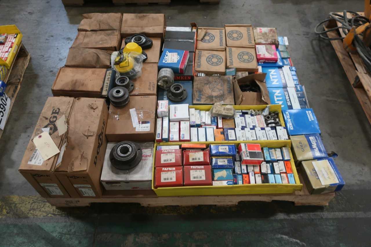 1 PALLET OF ASSORTED BEARINGS - BEARINGS
