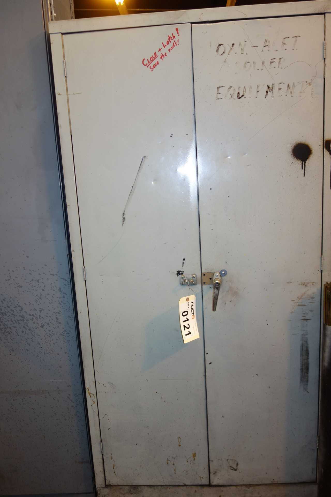 CONTENTS WITH CABINET, WELDER PARTS - WELDING EQUIPMENT