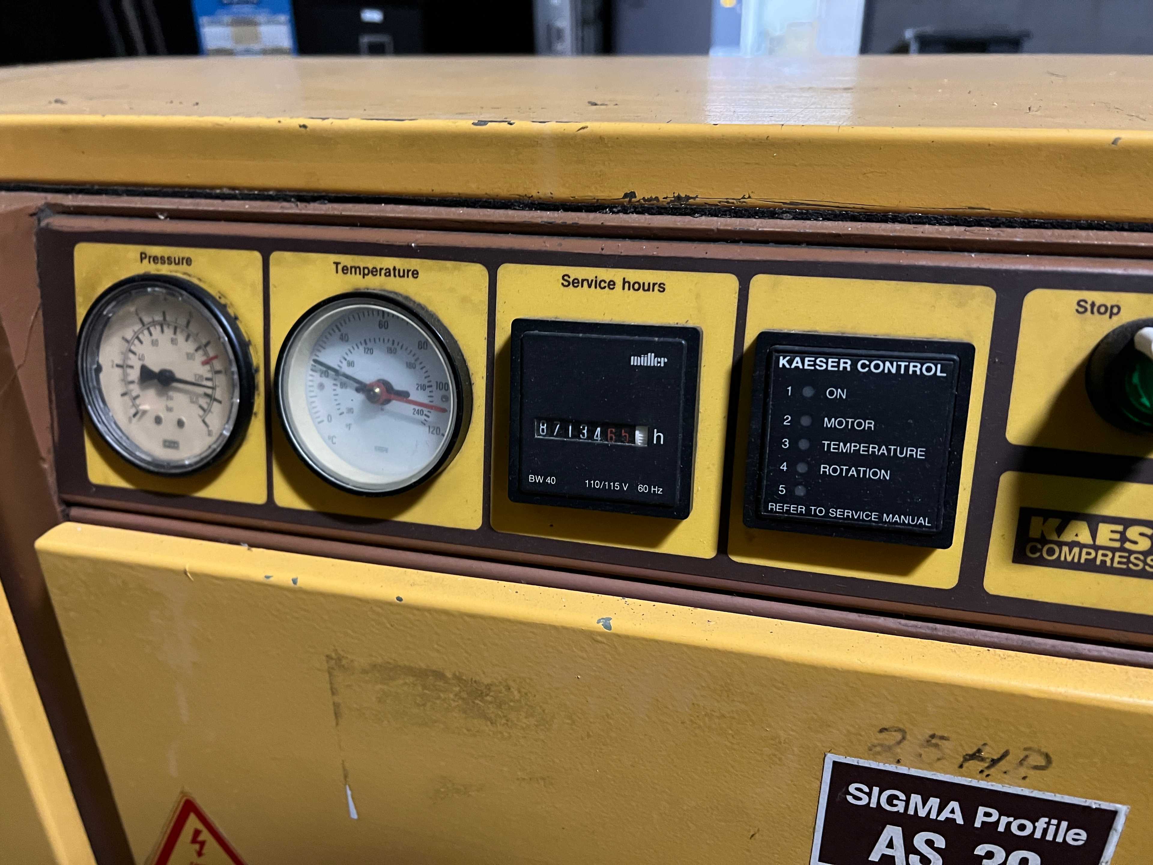 KAESER AS30 ROTARY SCREW AIR COMPRESSOR - AIR COMPRESSORS