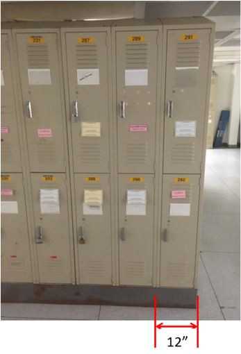 Lot of Approximately 228 Lockers - TOOL STORAGE