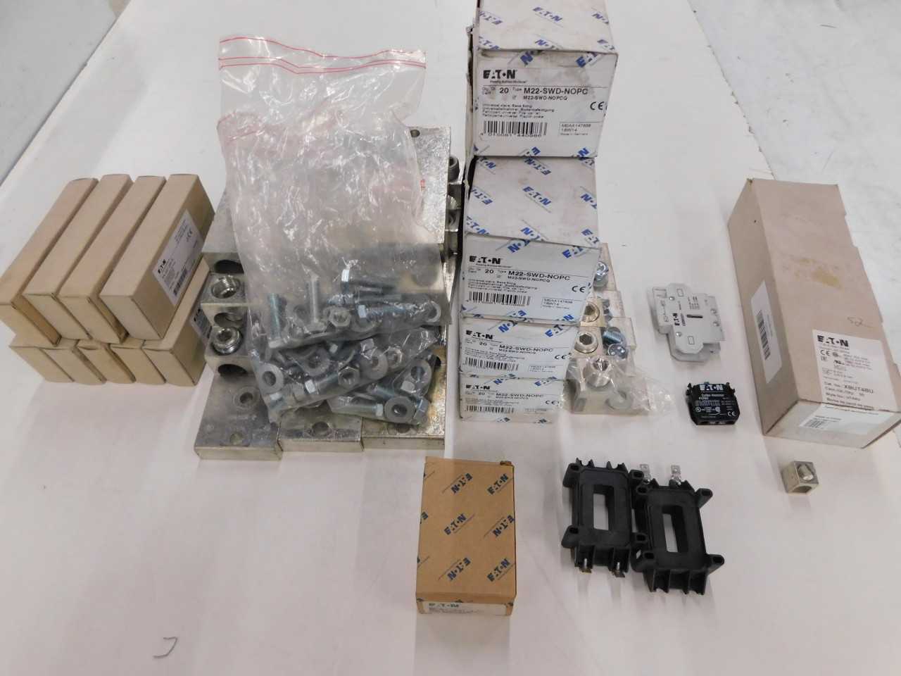 Lot of Quantity 39x Contacts/Coils and Lugs/Lug Kits - ELECTRICAL COMPONENTS