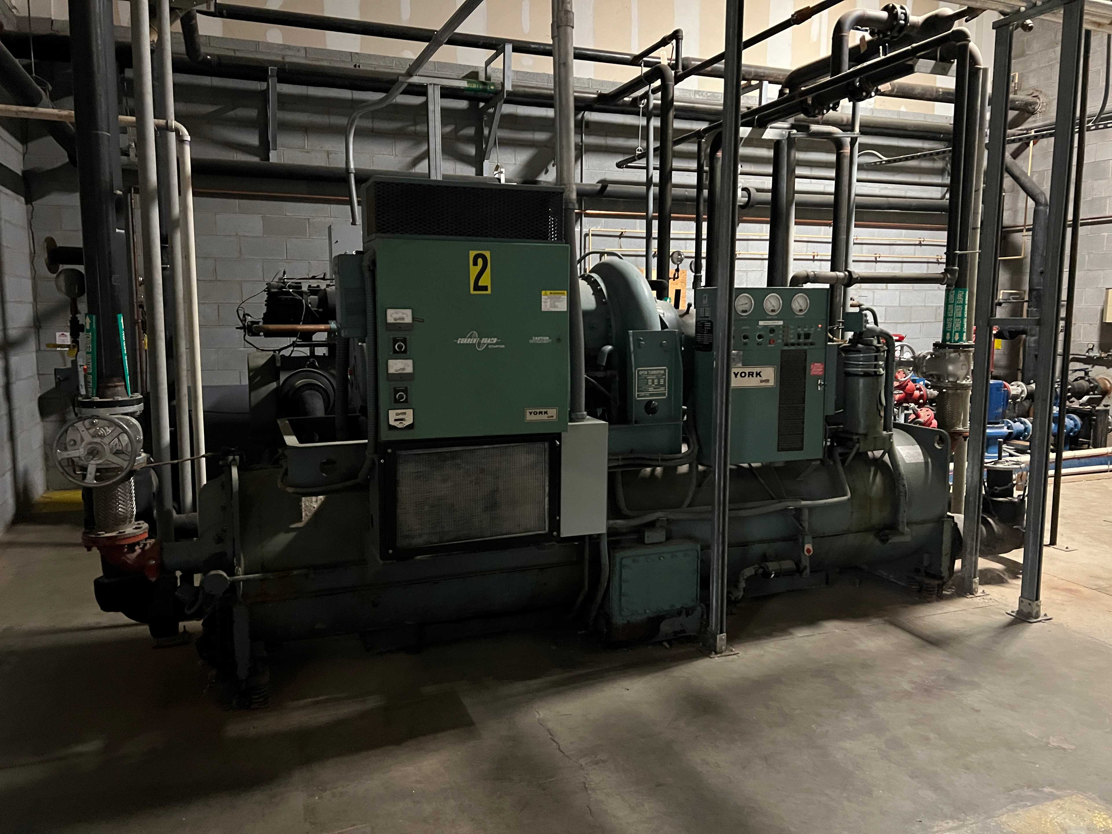 YORK OT A5 A3-OD CS WATER COOLED CHILLER - CONSTRUCTION