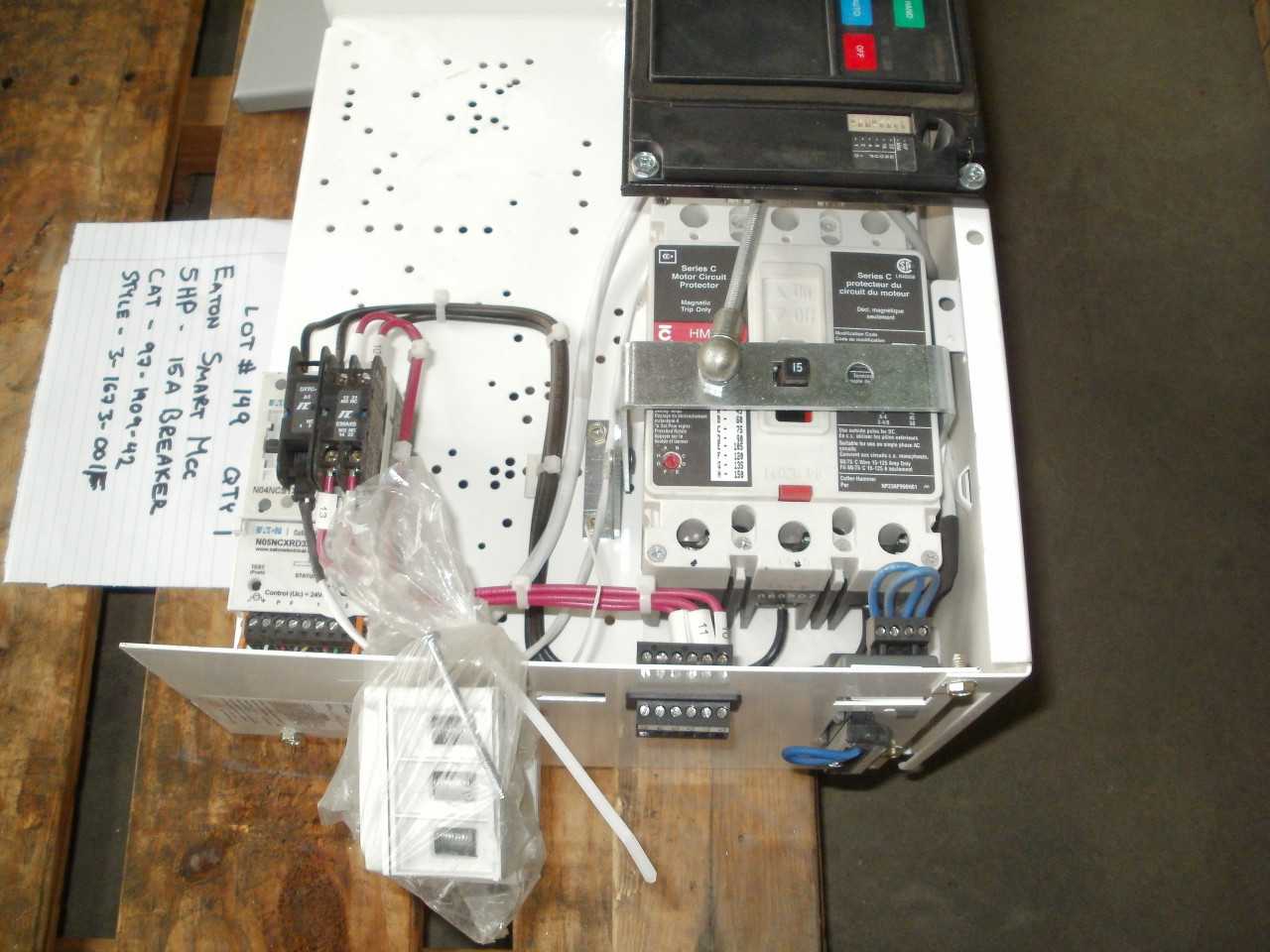 EATON SMART MCC 5HP- 15 AMP BREAKER ( QTY 1 ) - MOTOR CONTROL CENTERS