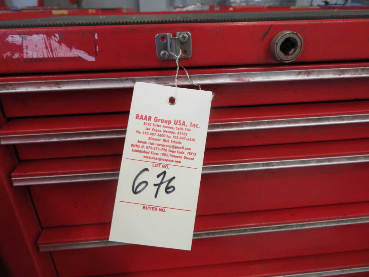 7 Drawer Tool Box Snap On - MISCELLANEOUS