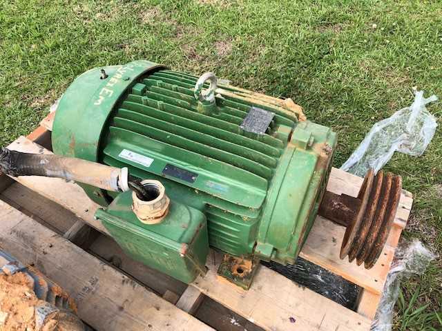 QTY OF (8) SIEMENS / WEG ELECTRIC MOTORS, 60HZ, 326T FRAME, 460V, 1780RPM, TEFC, 3PH, 50HP - ELECTRIC MOTORS