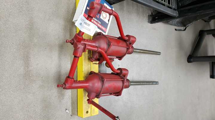 (2) Hand Crank Pumps - PUMPS