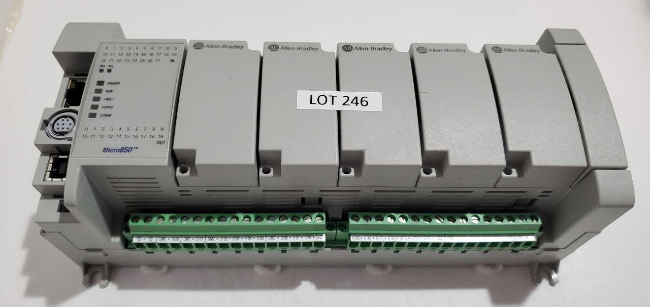Allen Bradley Micro 850 2080-LC50-48QBB PLC - AUTOMATION & CONTROLS