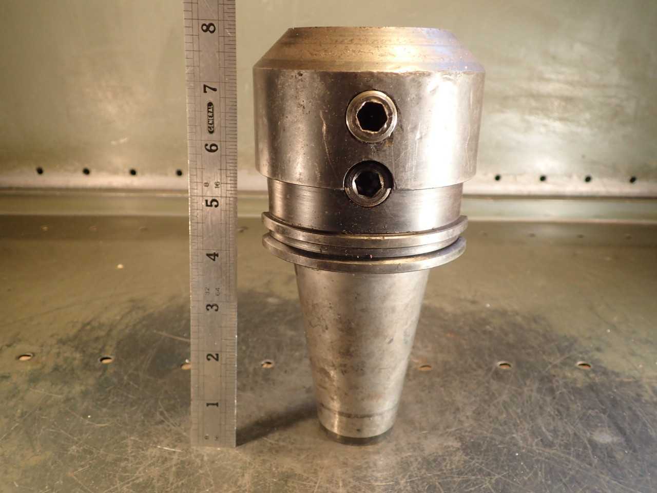 Universal Engineering 4611046 2" End Mill Tool Holder 4" Projection CAT-50 Shank - MACHINING ACCESSORIES & TOOLING