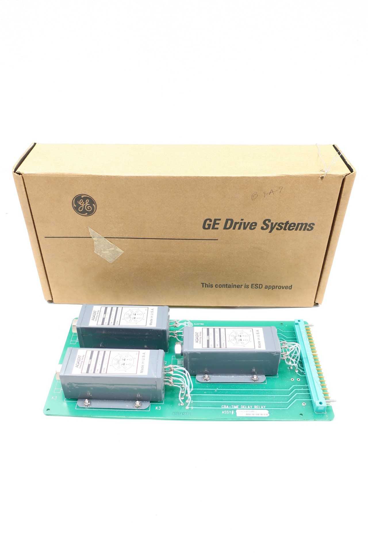 GENERAL ELECTRIC GE CBA-TIME DELAY RELAY PCB CIRCUIT BOARD - AUTOMATION & CONTROLS GENERAL ELECTRIC GE CBA-TIME DELAY RELAY PCB CIRCUIT BOARD - AUTOMATION & CONTROLS