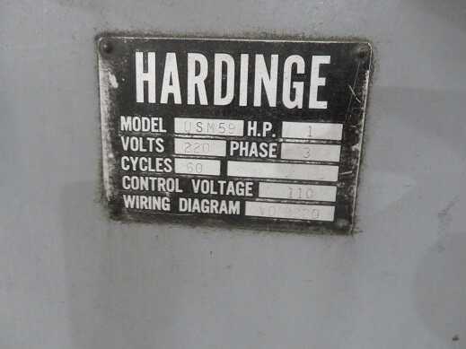 Hardinge DSM 59 2nd Operation Lathe - LATHES