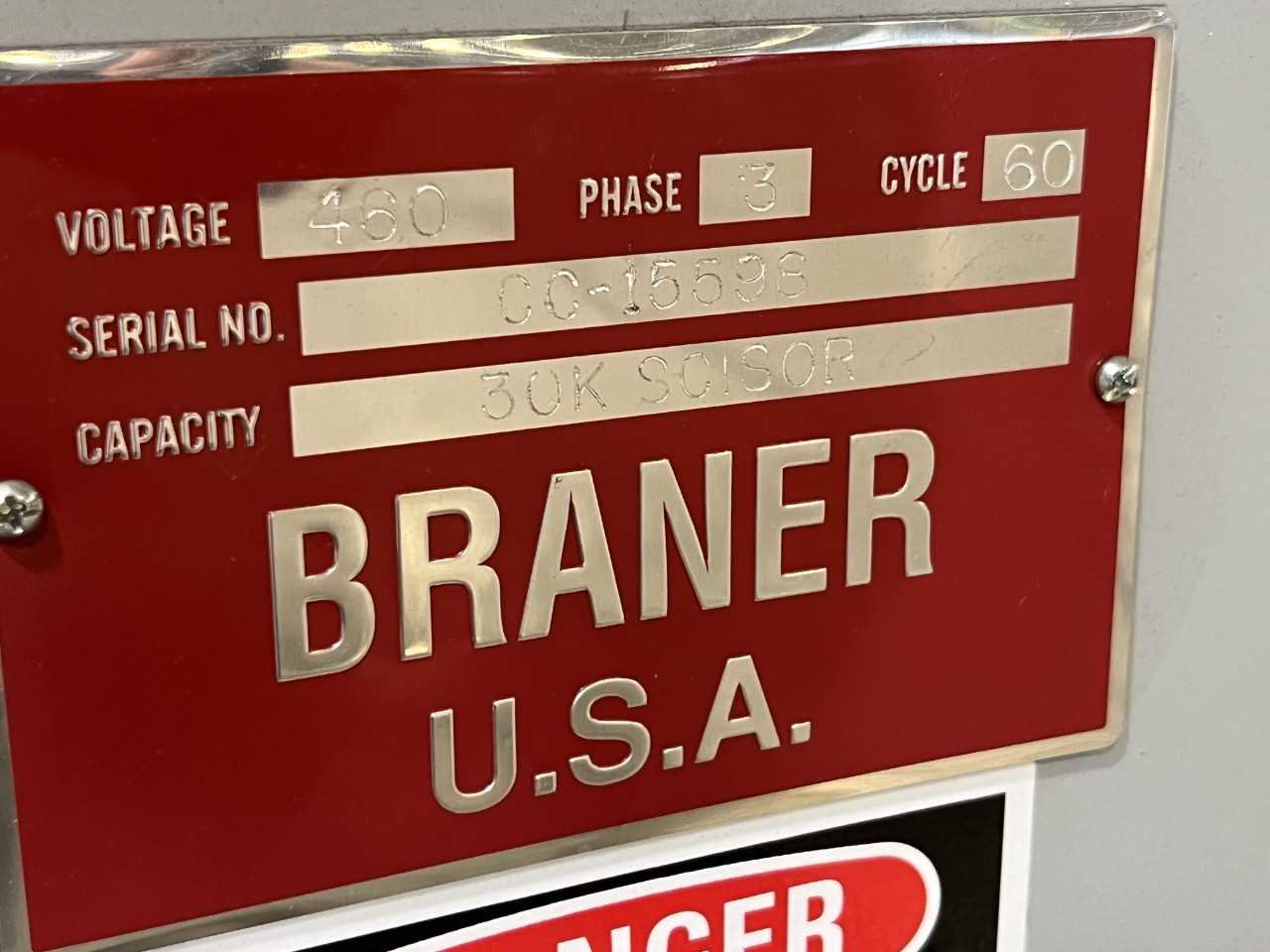 Braner usa 20,000 payoff machine 460 volts - PROCESS EQUIPMENT