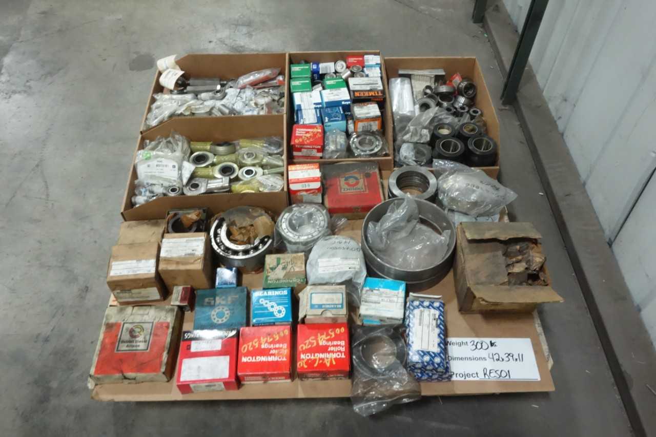 PALLET OF ASSORTED BEARINGS - BEARINGS