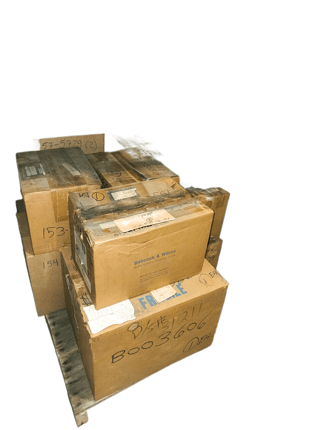 LEVEL PRESSURE/TEMPERATURE FLOW GAUGES, TRANSMITTERS, SWITCHES QTY 3 PALLETS - INDUSTRIAL PARTS