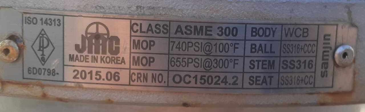 Lot of 4 Ball Valves - BALL VALVE