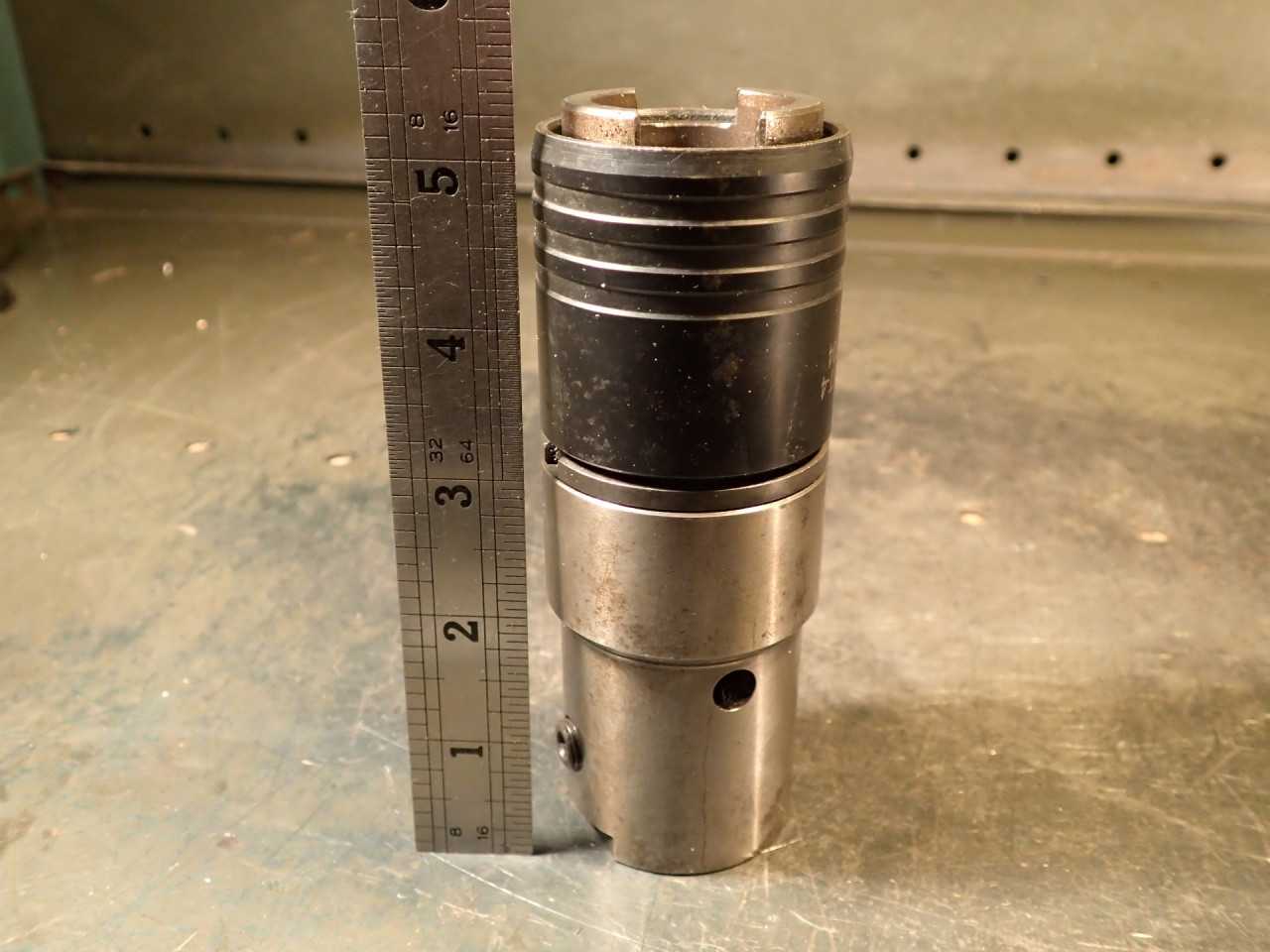 QCF-2 JT-4 #222-504 Bilz #2 Quick Change Tapping Chuck: 1-1/8" Keyed Bore Shank - HOLEMAKING TOOLS