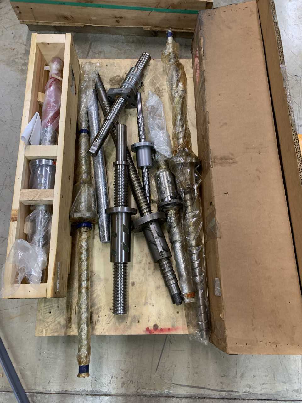 PALLET OF NEW BALL SCREW BEARING ASSEMBLY'S - BEARINGS