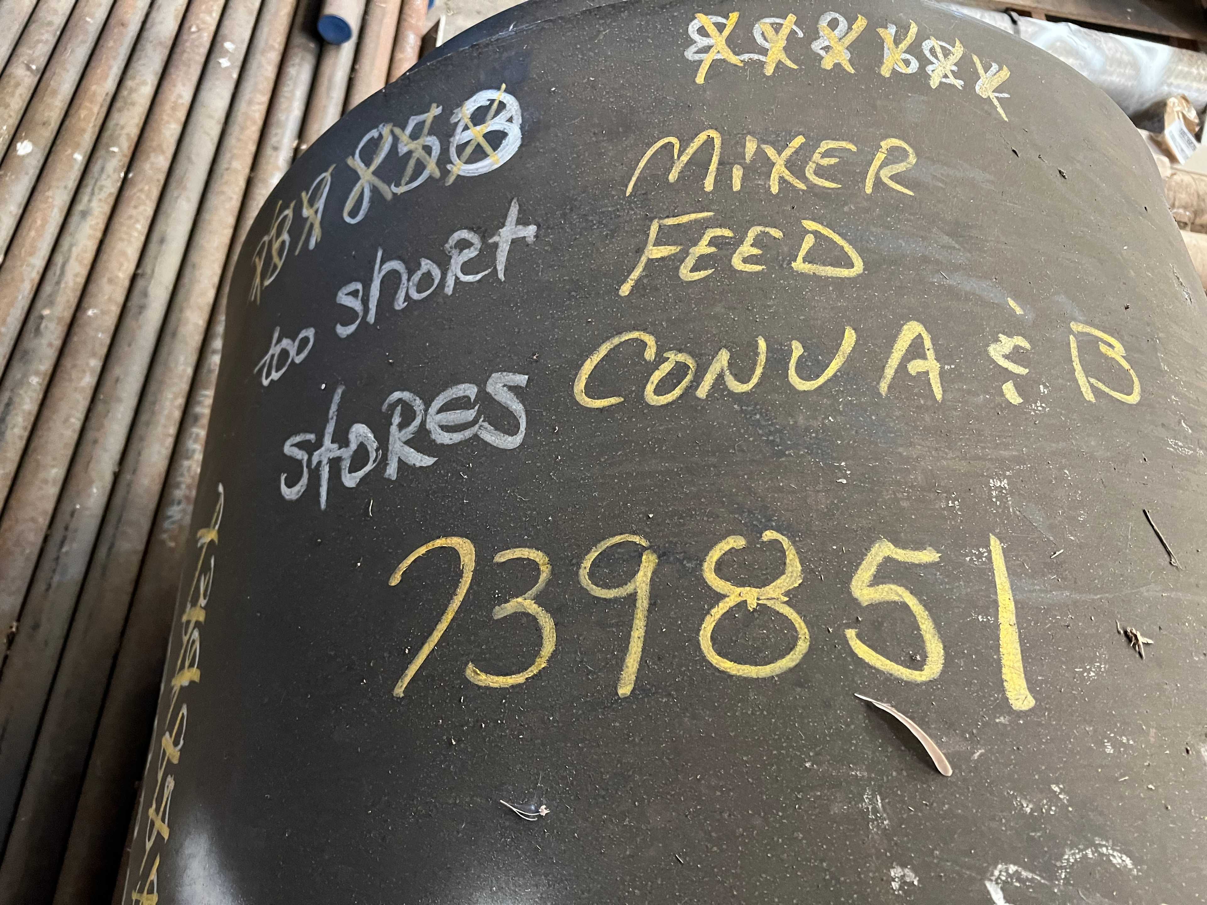 FENNER DUNLOP BELT 36 IN WIDE, 120 FT LONG - GRINDING MACHINES