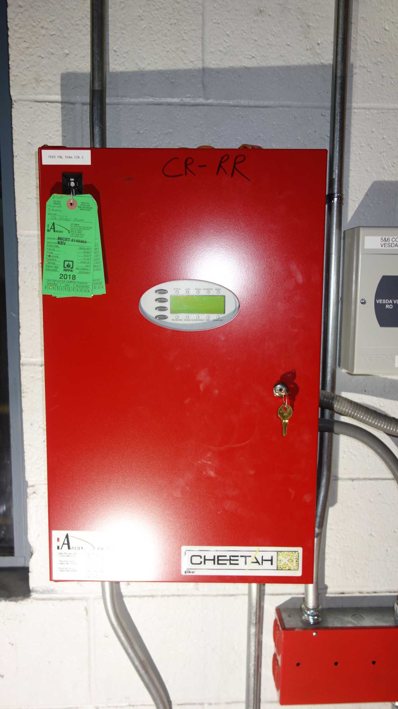 FIKE 10-068 CHEETAH XI FIRE SYSTEM W/ XTRALIS VESDA - AUTOMATION & CONTROLS