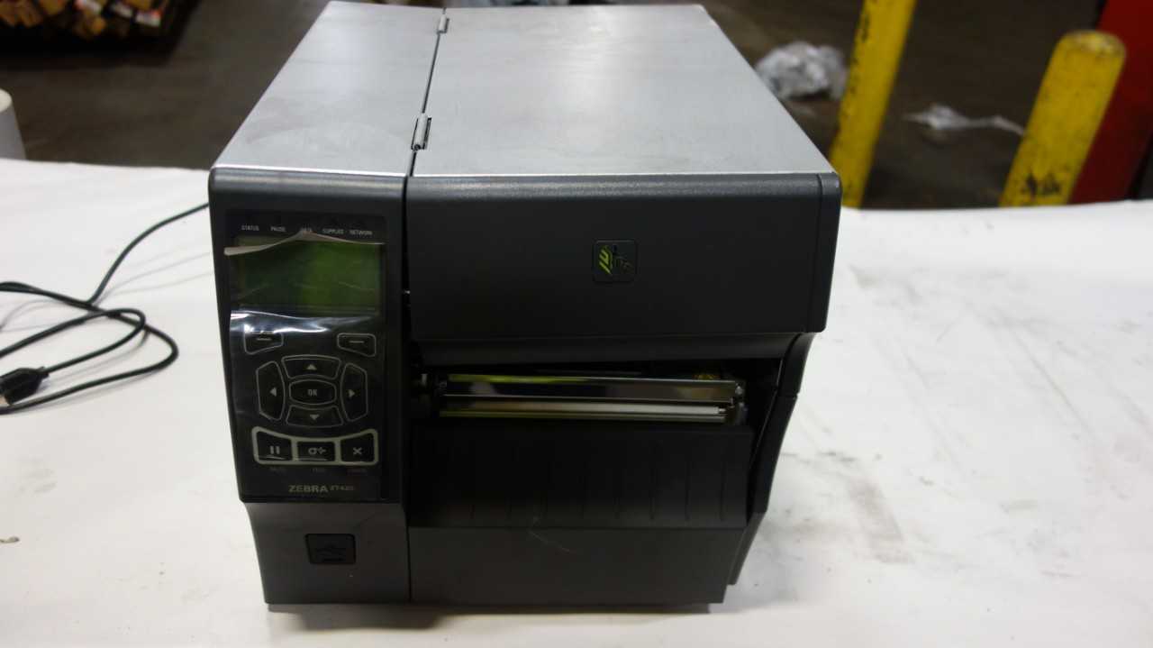ZEBRA ZT420 INDUSTRIAL THERMAL BARCODE LABEL PRINTER - PACKAGING