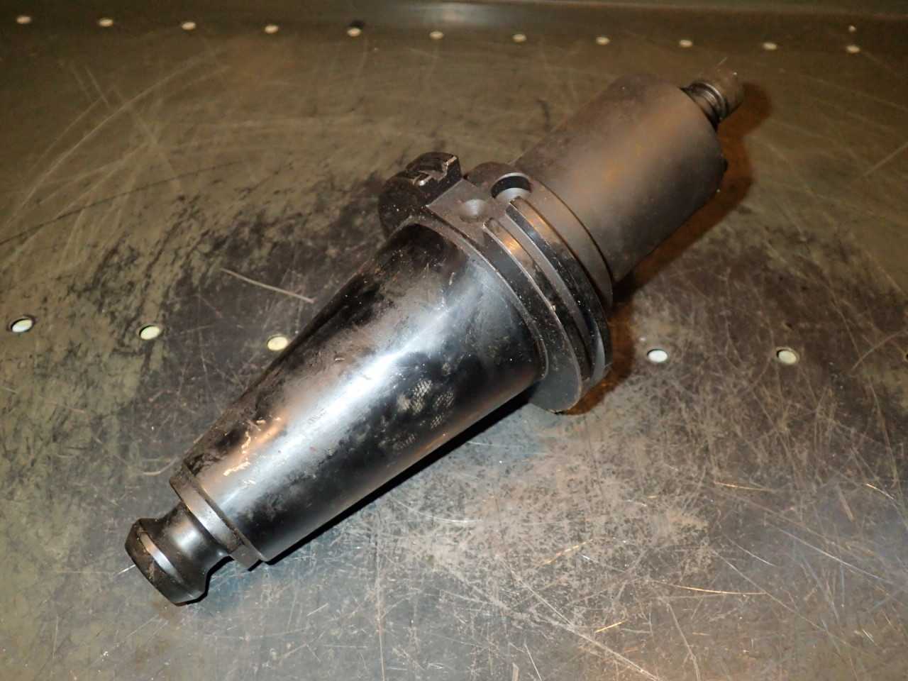 Parlec C50-10SM4 1" Shell Mill Arbor: 4" Extension, CAT-50 V-Flange Taper Shank - MACHINING ACCESSORIES & TOOLING
