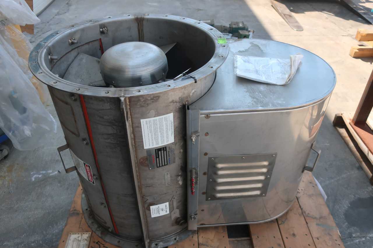 HOWDEN BUFFALO AXIAL FAN TAX24LBD209 VTU 3HP 460V 8/4AMP - TEMPERATURE CONTROL COMPONENTS