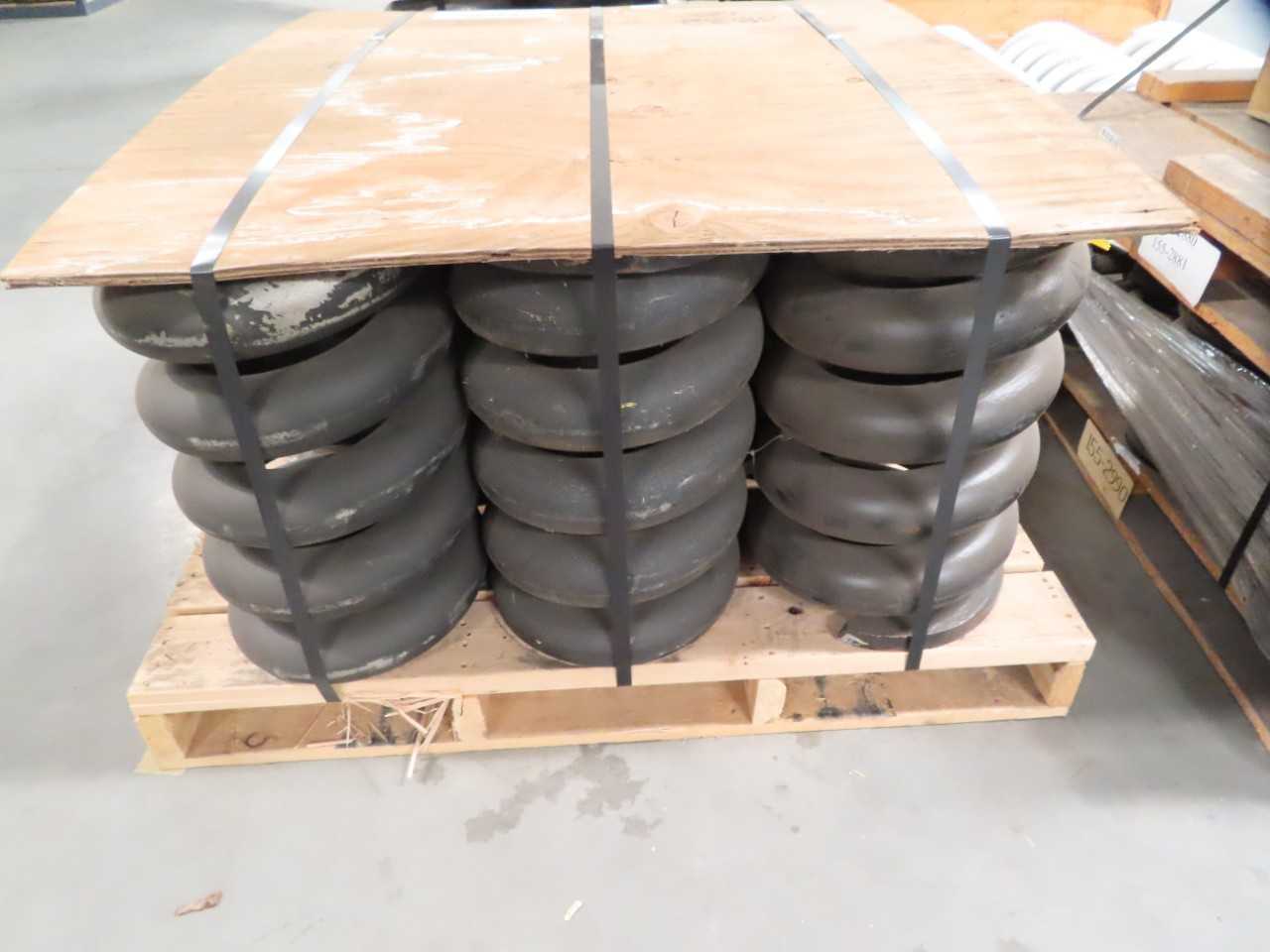 6 PALLETS OF ASSORTED STEEL SPRINGS, SCALPER DISCHARGE ISOLATION CONTROL SPRINGS - CONTROL VALVE