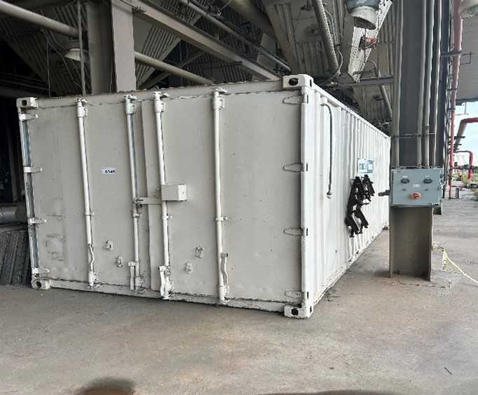 CONNEX BOX WITH CONTENTS - STORAGE & HANDLING EQUIPMENT