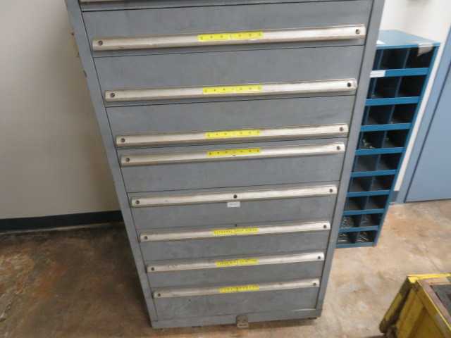 8 Drawer Stanley Vidmar and contents - MISCELLANEOUS