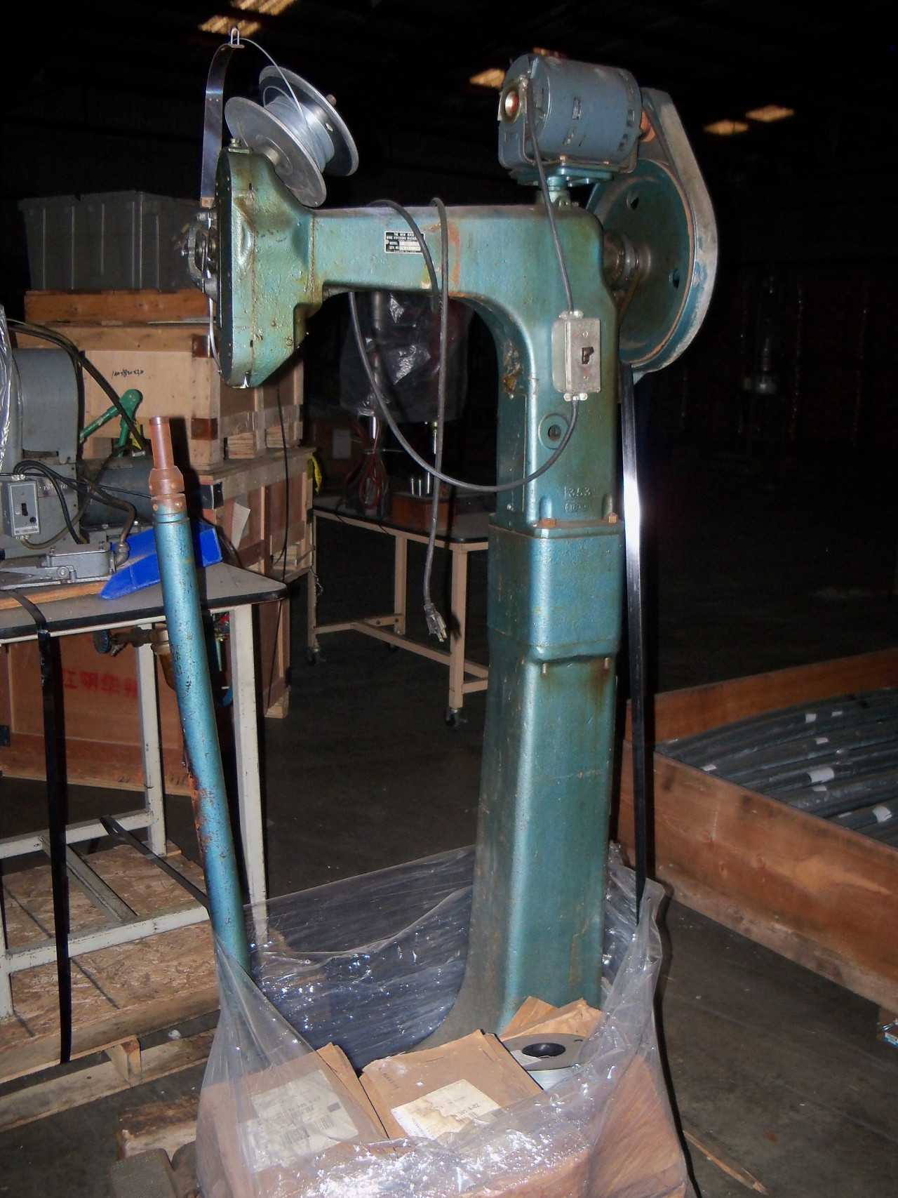 New Jersey Wire Stitch Machine Mode M B Ser 2543 - ELECTRICAL COMPONENTS