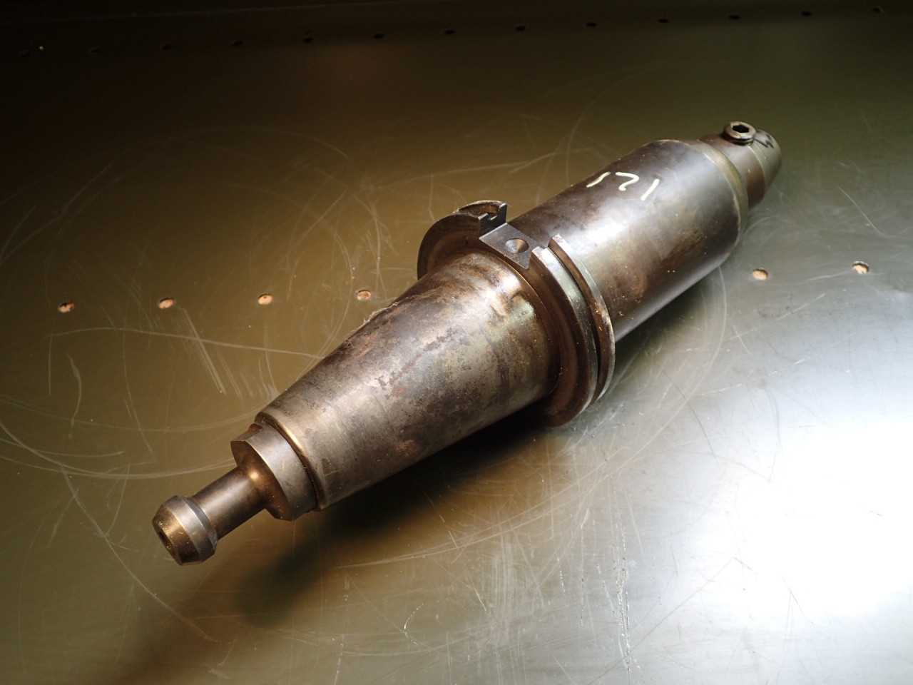 1" End Mill Tool Holder 8" Projection - Reduced Nose CAT-50 V-Flange Taper Shank - MACHINING ACCESSORIES & TOOLING